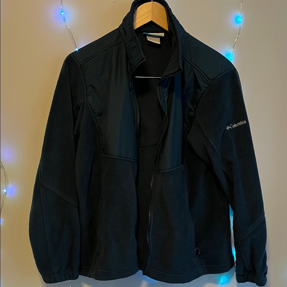 Columbia Navy Blue Interchange Fleece Jacket